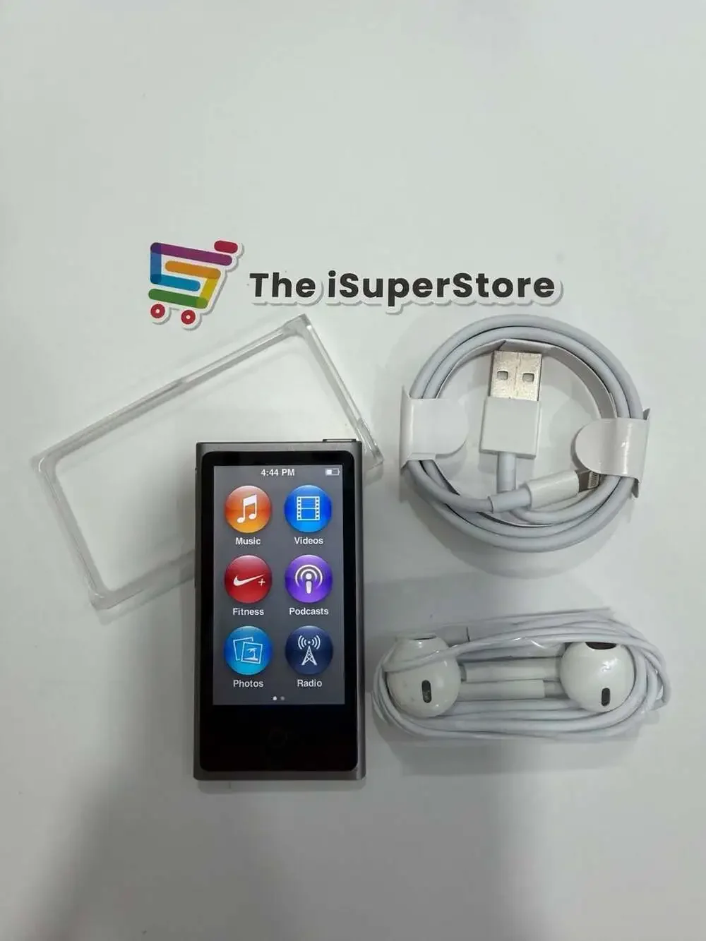 Refurbished Apple iPod nano 7th Gen 16GB Space Gray New Battery + 1 YR Warranty